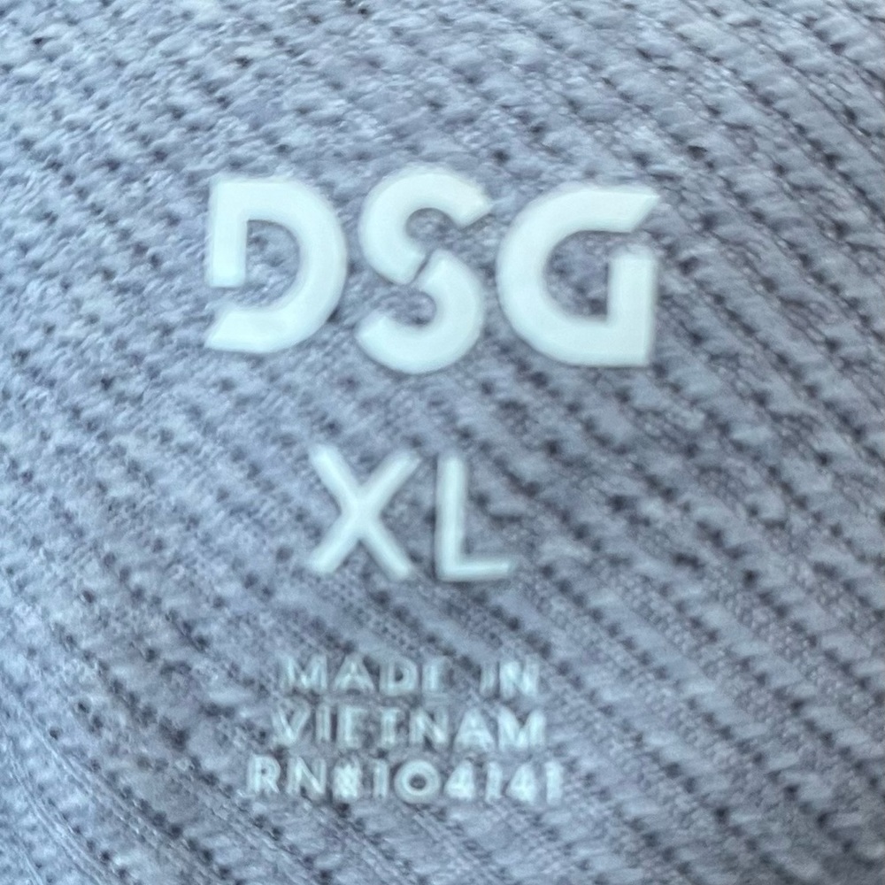 DSG Mens Camo SS short sleeve T-shirt XL extra large gray silver Activewear - Picture 6 of 6